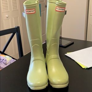 Hunter rain boots